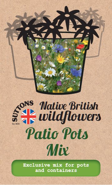 SUTTONS Suttons Native British Wildflowers Seeds