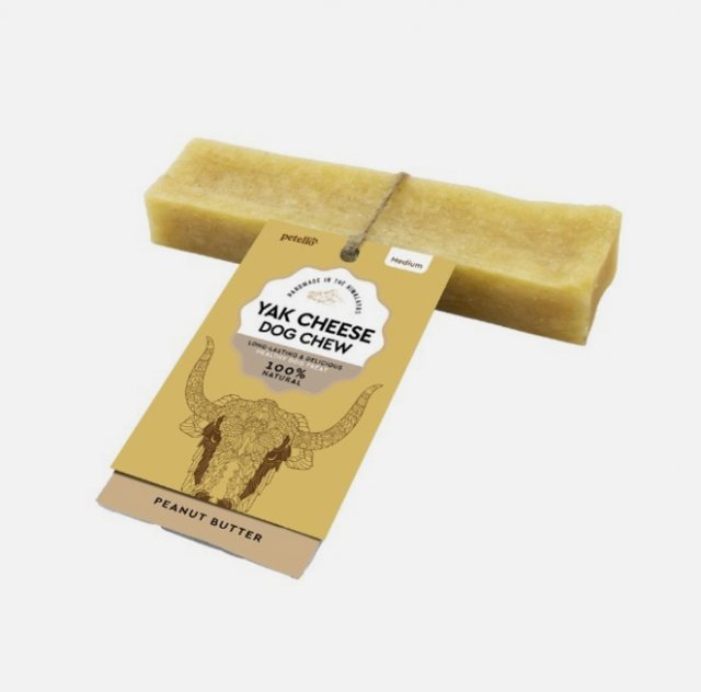 PETELLO Petello Yak Cheese with Peanut Butter Dog Chew 75g