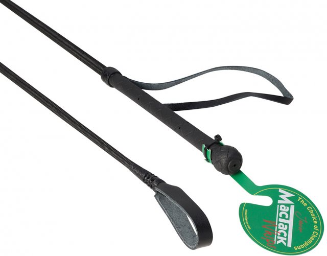 MACTACK Mactack Junior Riding Whip Black 24"