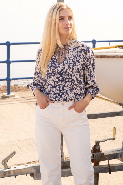 Lighthouse   Lighthouse Lola Blouse Indigo Daisy