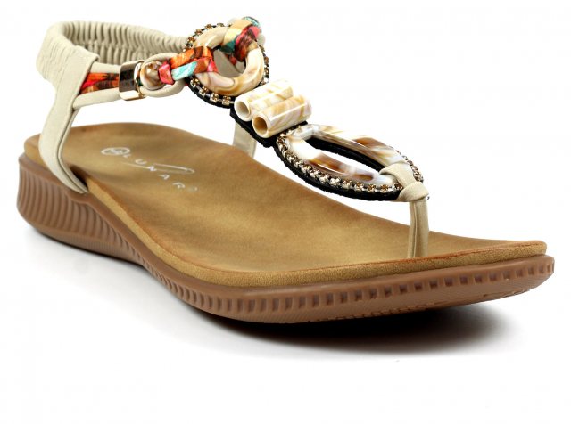 Lunar Lunar Bunton Sandal Beige