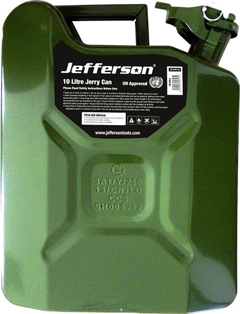 Jefferson Tools Jefferson Jerry Can Green