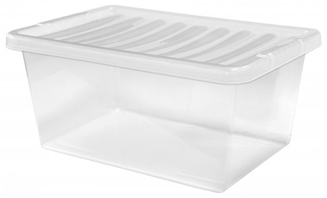 Clear Storage Box & Lid