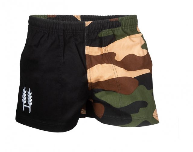 Hexby  Hexby Camo Harlequin Shorts Black