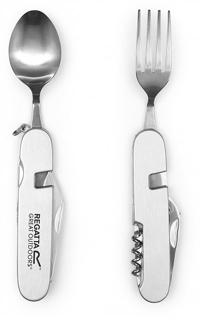 Regatta Regatta Folding Cutlery Set Silver