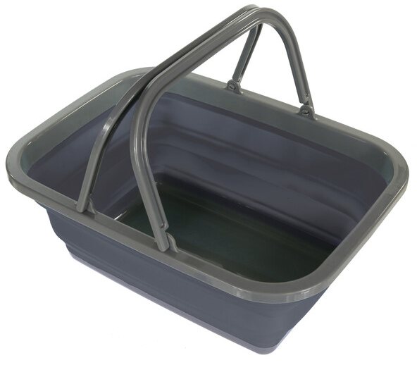 Regatta Regatta Folding Silicone Wash Basin Ebony