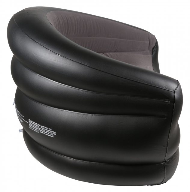 Regatta Viento Inflatable Camping Chair Black - Chairs & Tents