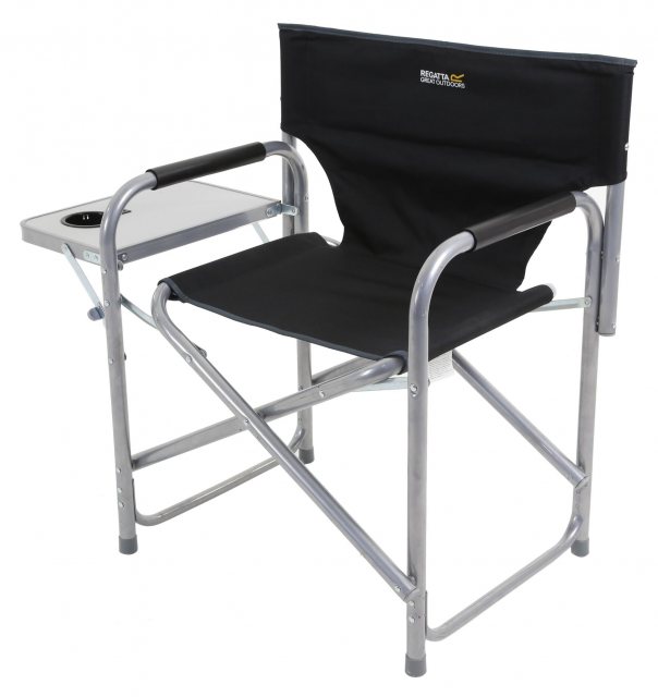 Regatta Regatta Sedile Director's Camping Chair Black/Grey