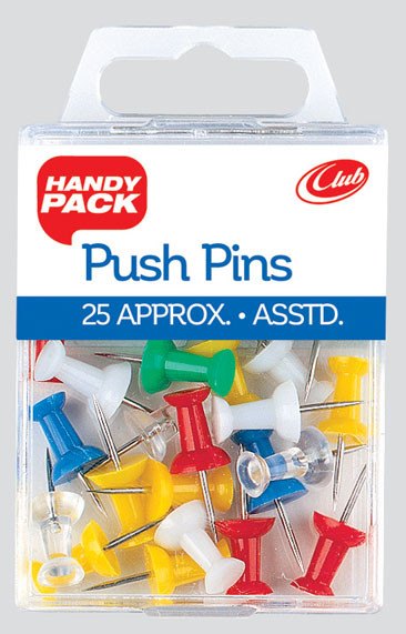 JADE Club Push Pins
