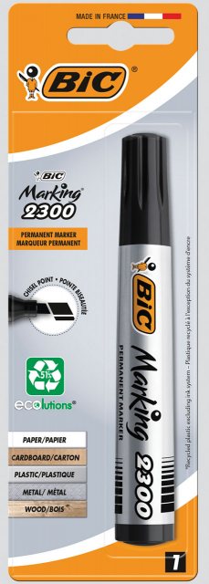 JADE Bic Permanent Marker Black