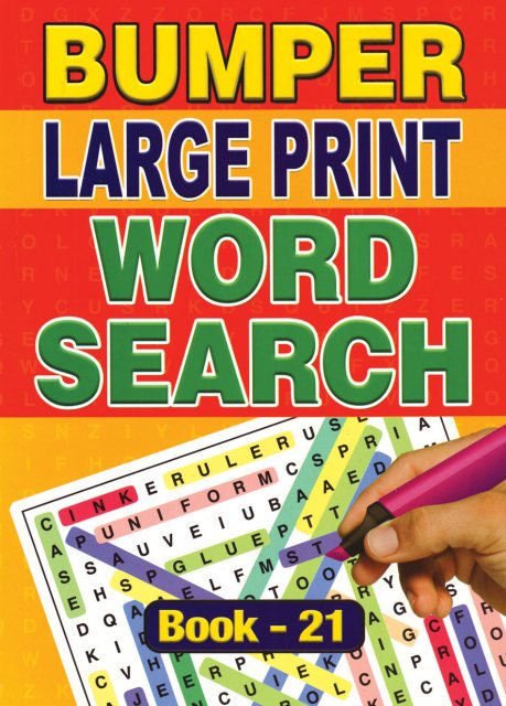 JADE A4 Bumper Word Search Book