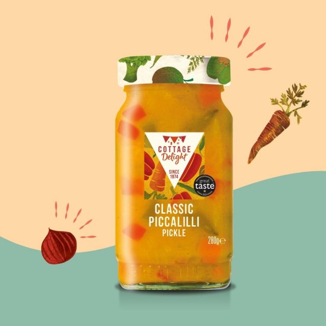 Cottage Delight Classic Piccalili Pickle 280g Chutneys & Preserves
