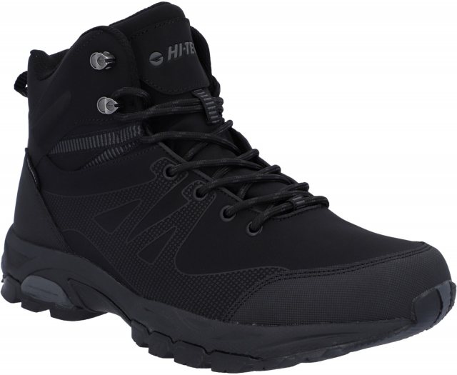 HI-TEC Hi-Tec Jackdaw Mid Waterproof Boot Black/Grey