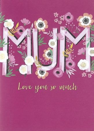 Carson Higham Mother's Day Card Mum