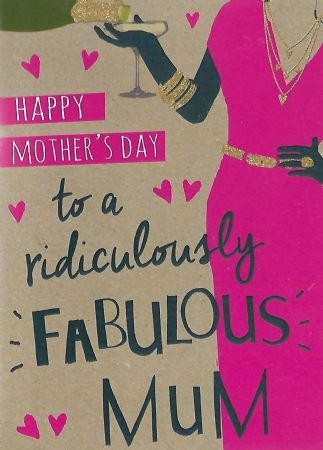 Carson Higham Mother's Day Card Fabulous Mum