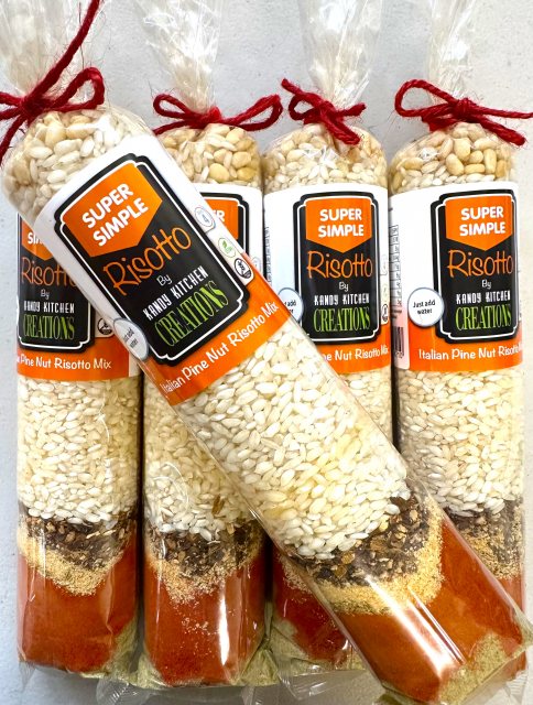 KANDYKIT Kandy Kitchen Italian Pine Nut Risotto Mix Gluten Free & Vegetarian