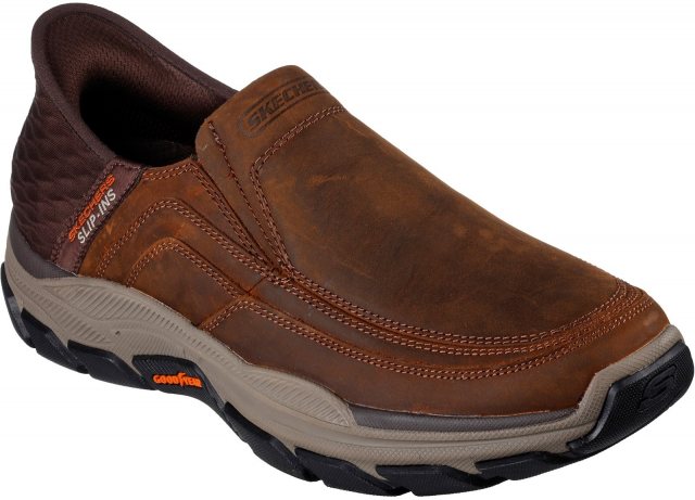 Skechers Skechers Respected Elgin Trainer Brown