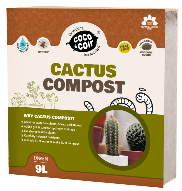 Coco Coir Cactus Compost 9L