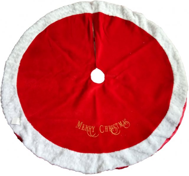 Velvet Christmas Tree Skirt 120cm