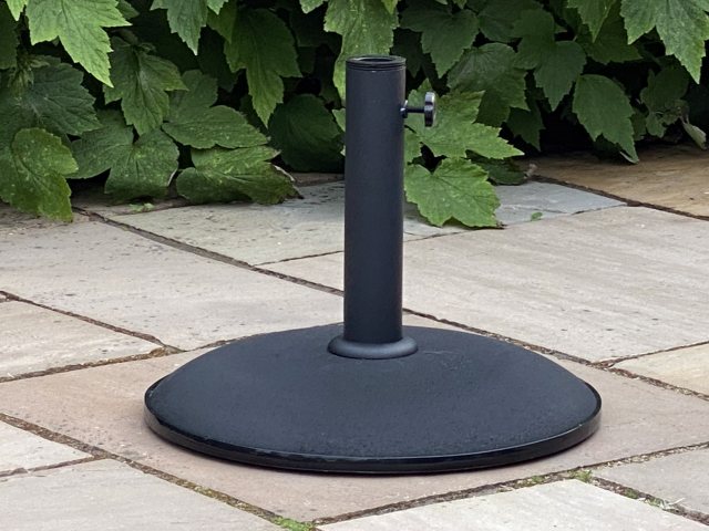 Concrete Parasol Base Black 15kg