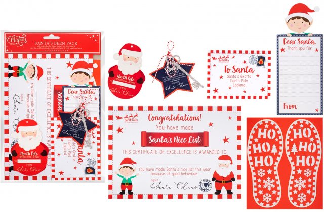 Christmas Santa's Been Activity Pack