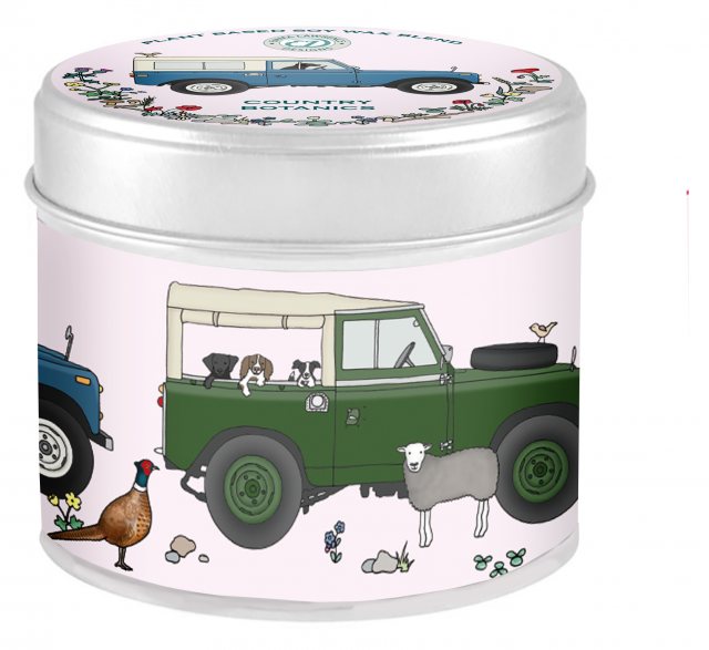 The County Candle Co Emma Lawrence Country Botanics Candle Tin