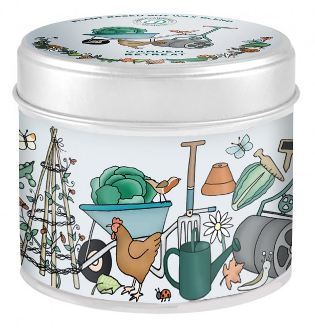 The County Candle Co Garden Retreat Candle Tin