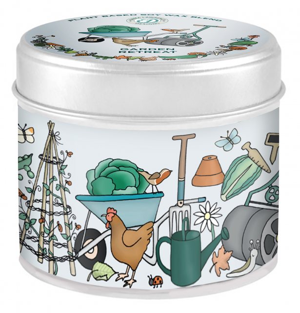 The County Candle Co Emma Lawrence Garden Retreat Candle Tin
