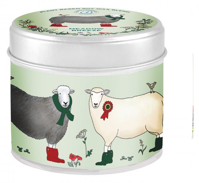 The County Candle Co Meadow Breeze Candle Tin