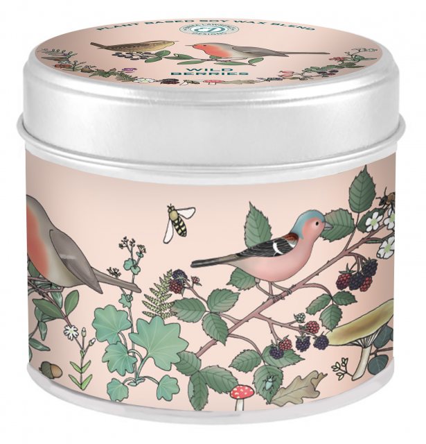 The County Candle Co Emma Lawrence Wild Berries Candle Tin