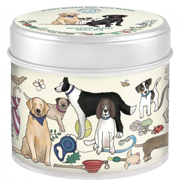 The County Candle Co Emma Lawrence Woodland Walks Candle Tin