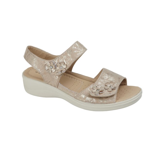 Shoe Tree Comfort Shoe Tree Azalea Sandal Beige