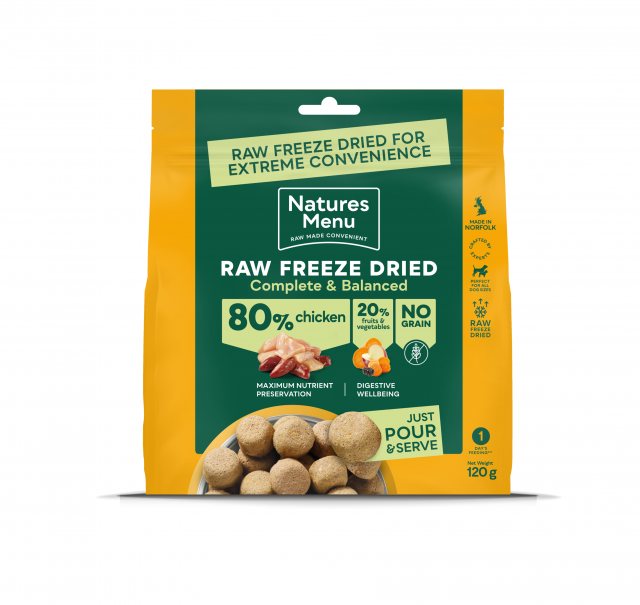 NATURES Natures Menu Raw Freeze Dried Chicken