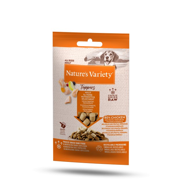 N/VARIET Natures Variety Freeze Dried Chicken Toppers