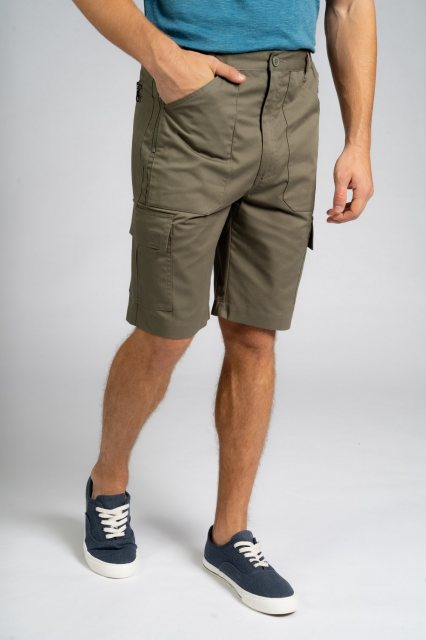 Carabou Carabou Cargo Action Shorts Moss