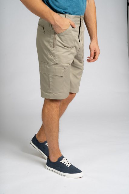 Carabou Carabou Cargo Action Shorts Stone