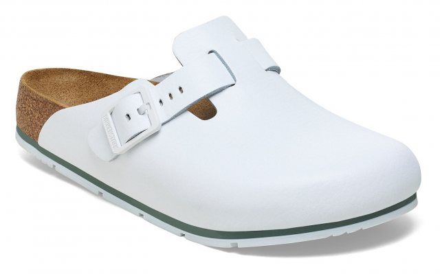 Birkenstock Birkenstock Boston Pro Mule White