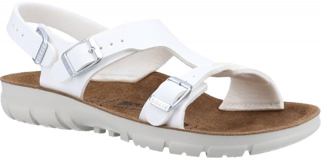 Birkenstock Birkenstock Saragossa Birko-Flor Sandal White