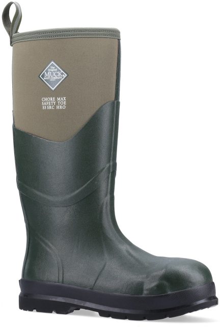 Muck Boot Muck Boots Chore Max S5 Safety Wellington Moss