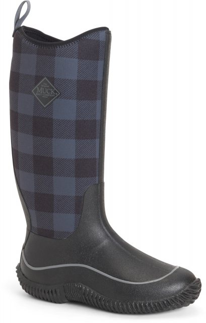 Muck Boot Muck Boots Hale Wellington Black/Grey Plaid