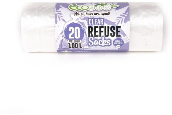 Ecobag Ecobag Refuse Sack 100L 20 Pack
