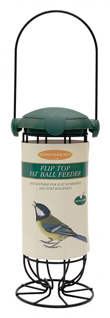 J&J Johnston & Jeff Flip Top Fat Ball Feeder