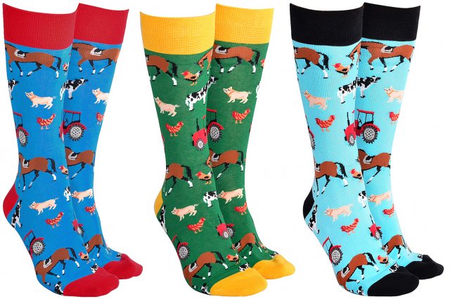 Sock Society Sock Society Phase 10 Farmyard Sock Assorted