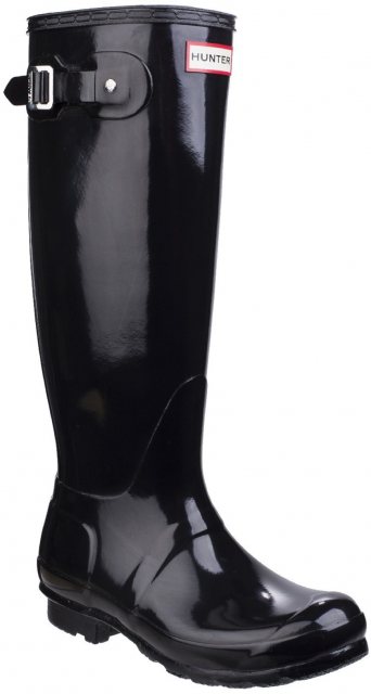 Hunter Hunter Original Tall Gloss Wellington Black