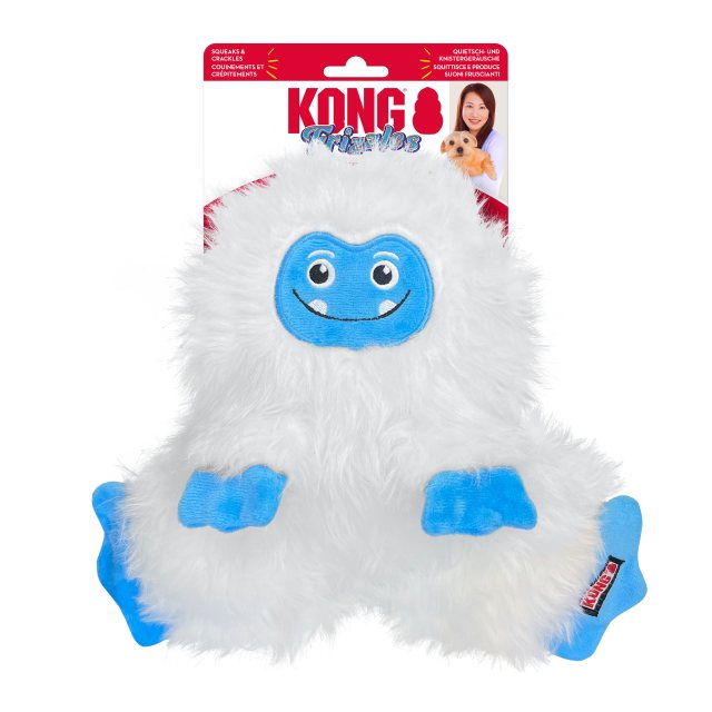 KONG Kong Holiday Frizzles Yeti M/L