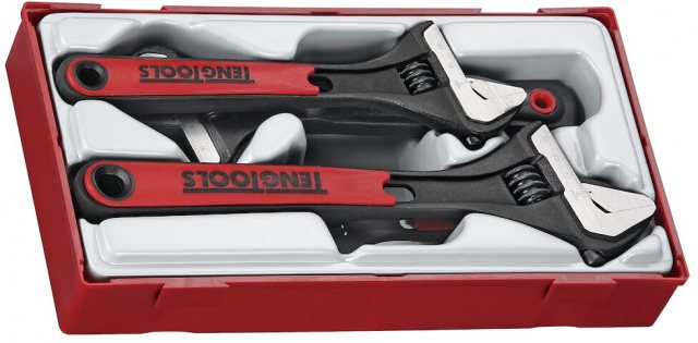 Teng Tools Teng Tools Adjustable Wrench Set 4 Piece