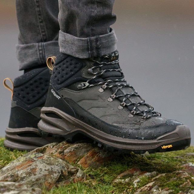 Grisport Grand Canyon Nubuck Walking Boot Grey Grisport