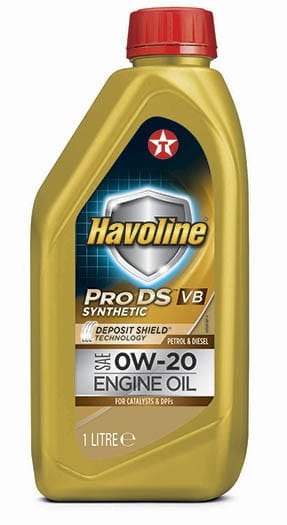 Texaco Havoline Pro DS VB SAE 0w/20 Engine Oil 1L