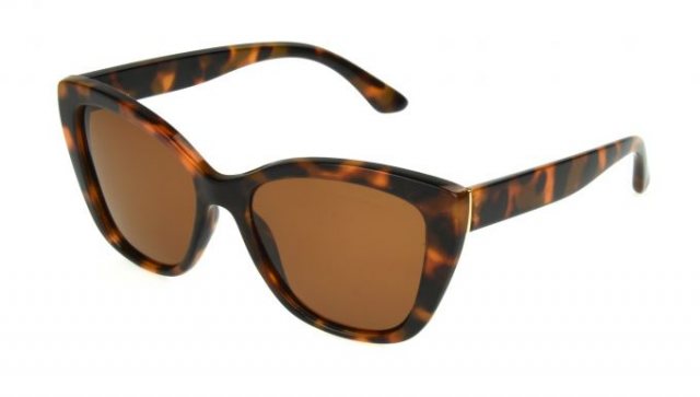 Tortoise Shell Thick Sunglasses Brown
