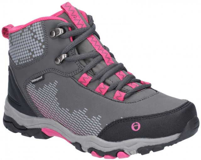 Cotswold Cotswold Ducklington Waterproof Hiking Boot Grey/Pink